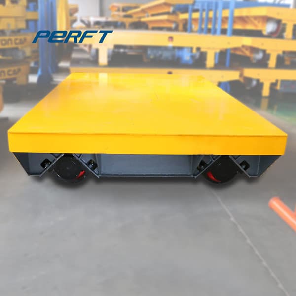industrial motorized carts for melton steel transfer 75t